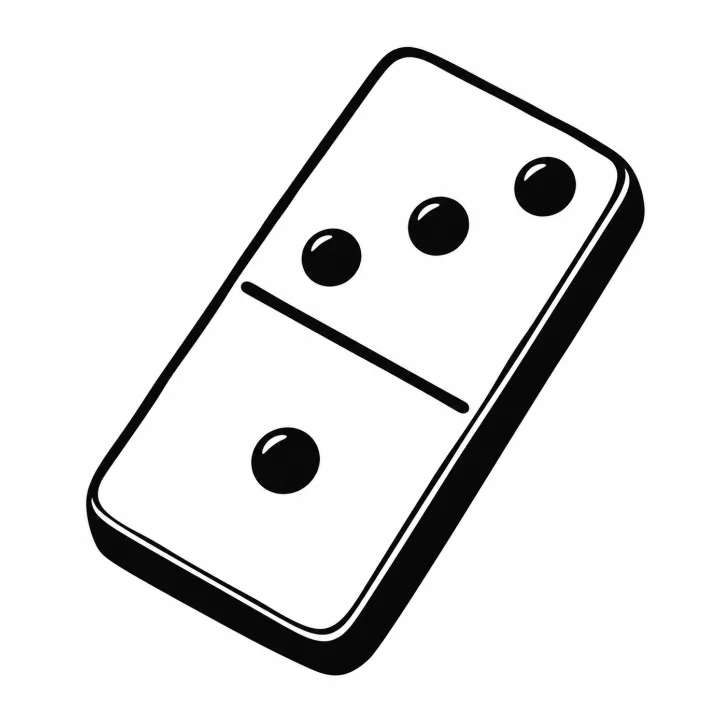 Wzór tatuażu: Domino