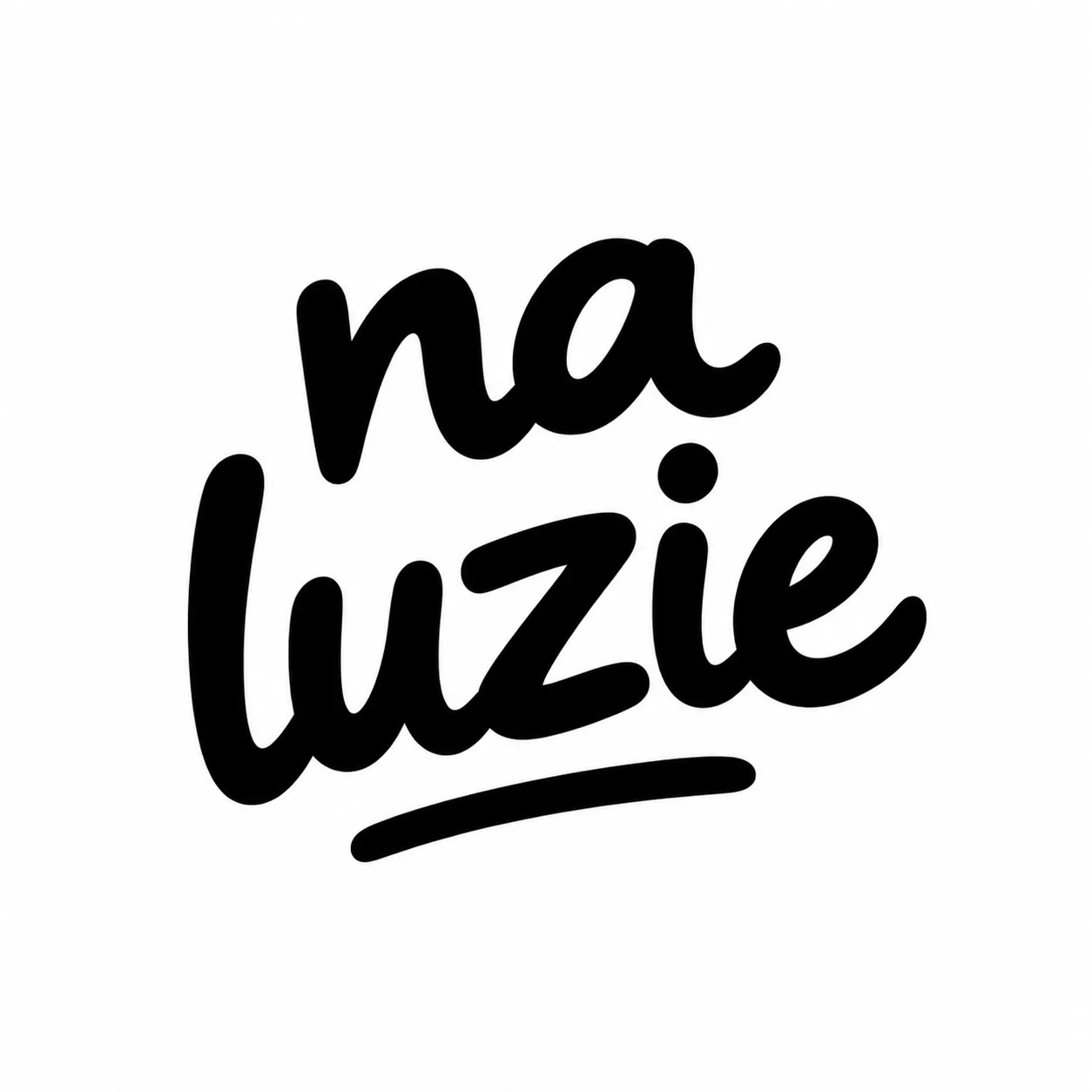 Czarny wzór tatuażu: Na luzie