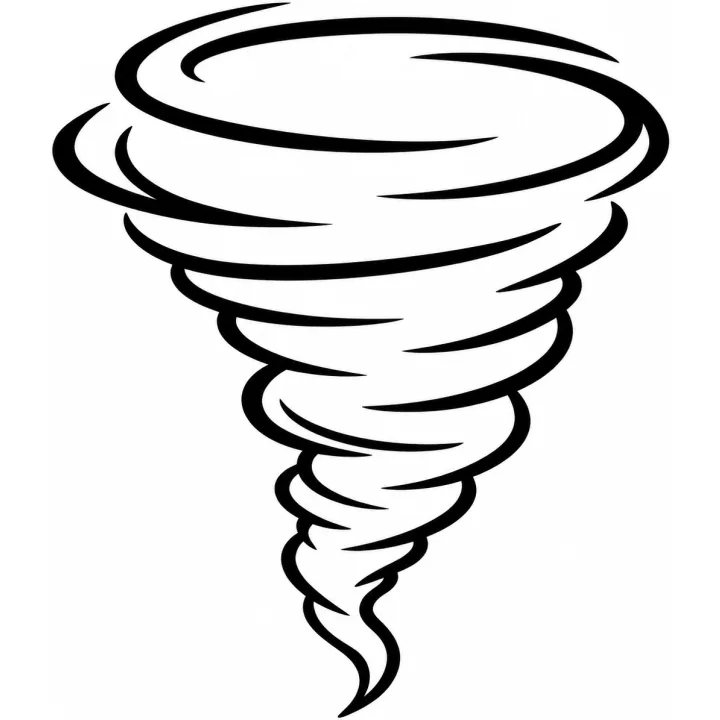 Tornado w prostym line-arcie