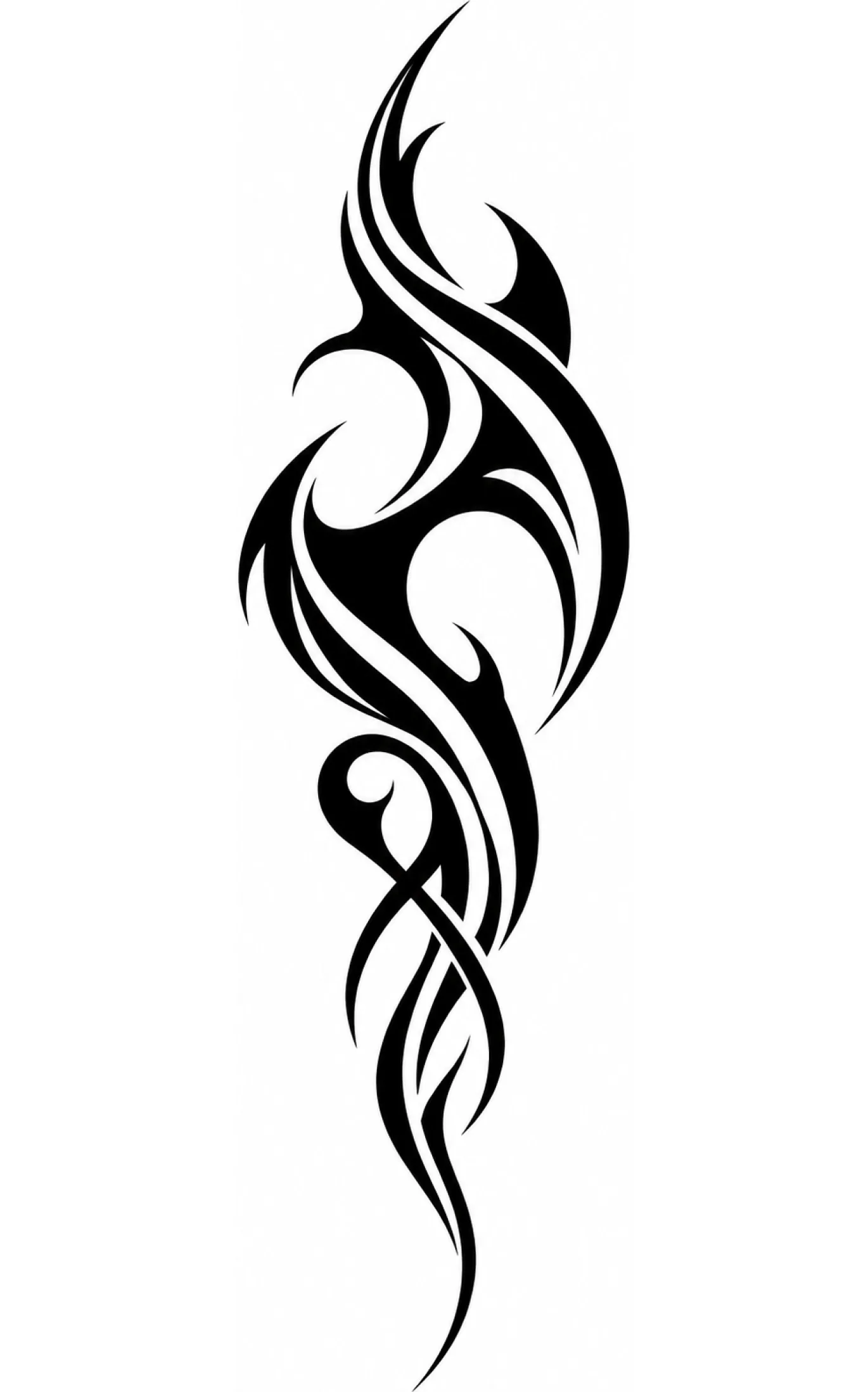 Wzór tatuażu: Tribal
