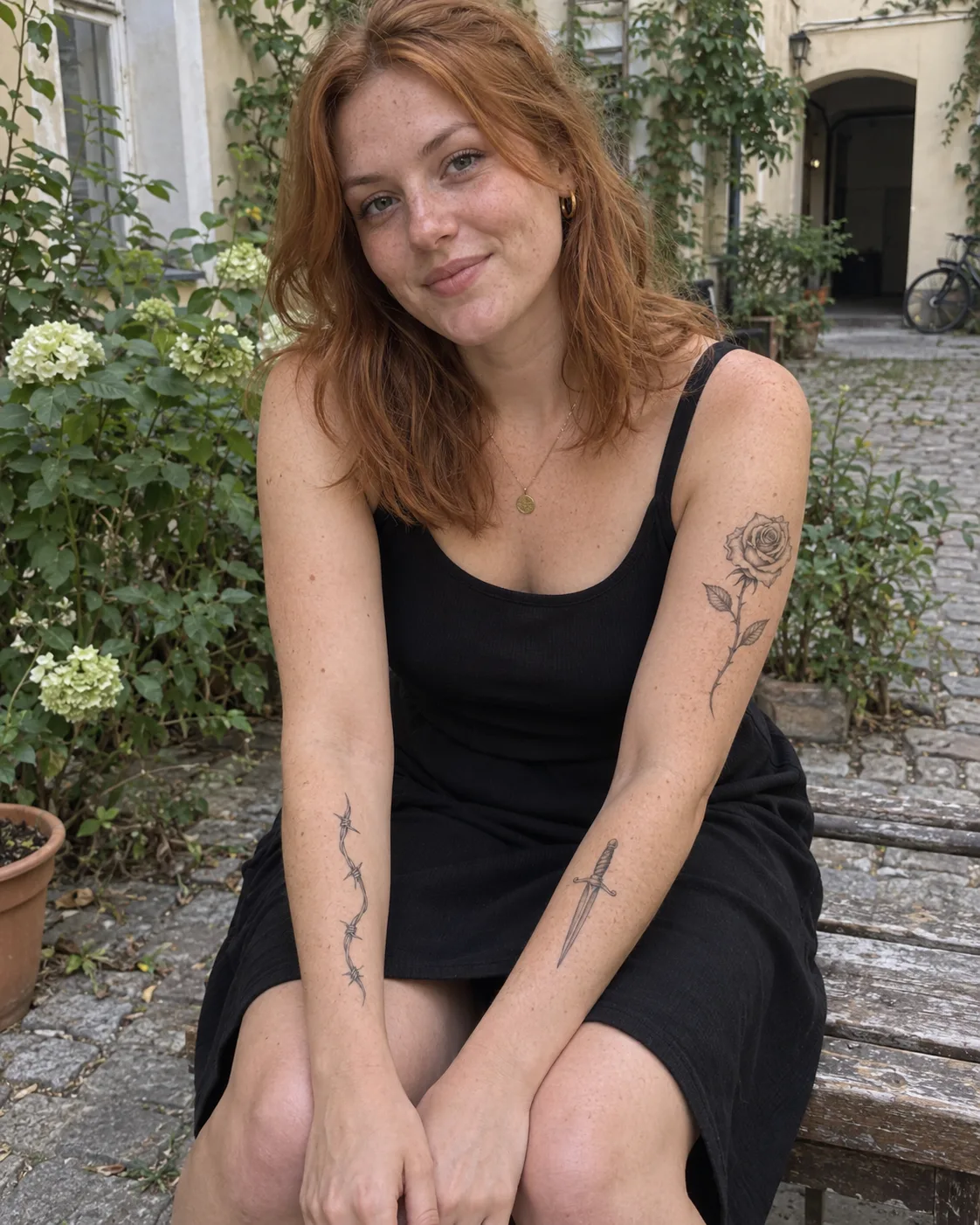 Czarna róża - zdjęcie zestawu